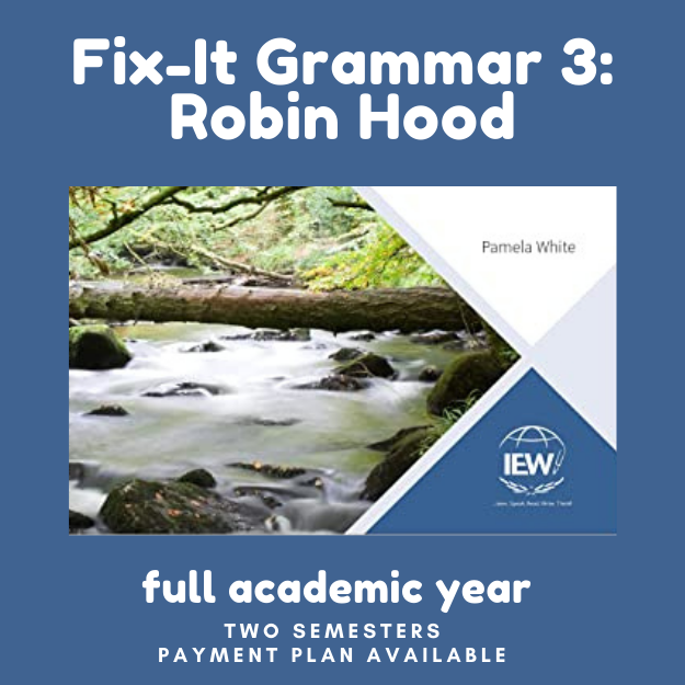 Fix It! Grammar 3, 2025-2026, Instructor Haring