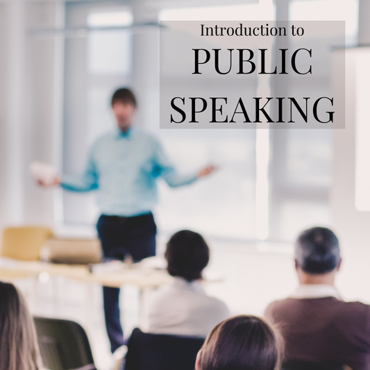 Introduction to Public Speaking, 6th-12th, 2024-2025 academic year, Instructor Bell, Mondays, 12:10pm CST