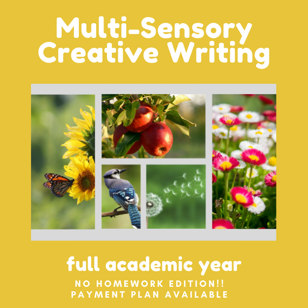 Multi-Sensory Creative Writing + IEW Concepts, 2025-2026 academic year, 7th-adult