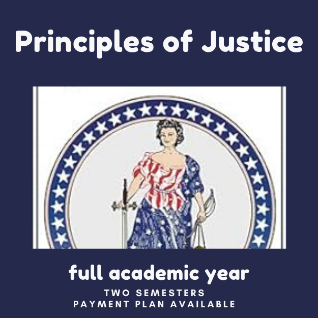 Principles of Justice, 7th-12th, 2025-2026 Academic Year