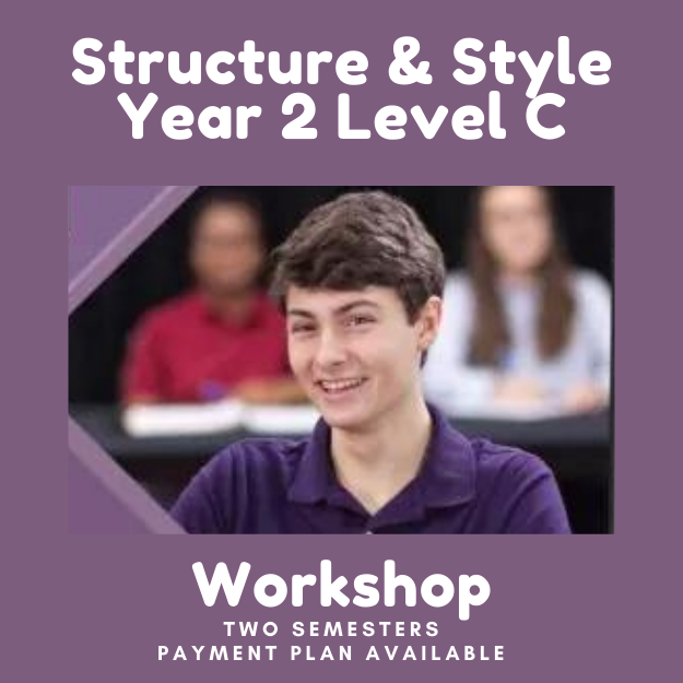 Structure & Style Year 2 Level C (SSS2C) Workshop, 10th-12th, 2025-2026