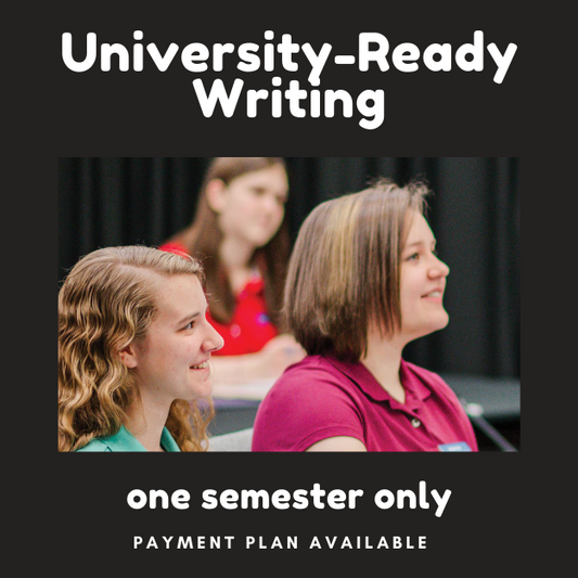 University-Ready Writing, 9th-12th, summer 2024, Instructor Bell, Monday, 11:05 CST