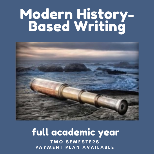 Modern History-Based Writing, 6th-8th, 2025-2026